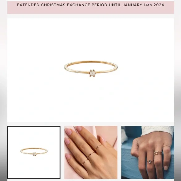 Babyanything gold ring - Picture 1 of 4